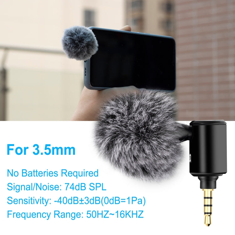 Microfono direzionale con jack 3,5 mm per smartphone