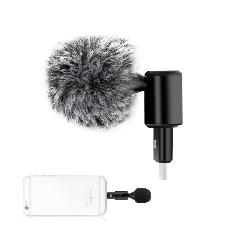 Microfono condensatore omnidirezionale con jack 8pin per smartpho
