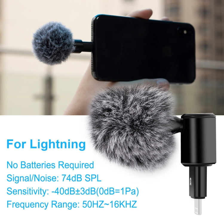 Microfono condensatore omnidirezionale per smartphone con jack 8p