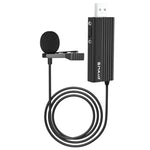 Microfono da bavero USB PULUZ con clip e cavo 1,2m