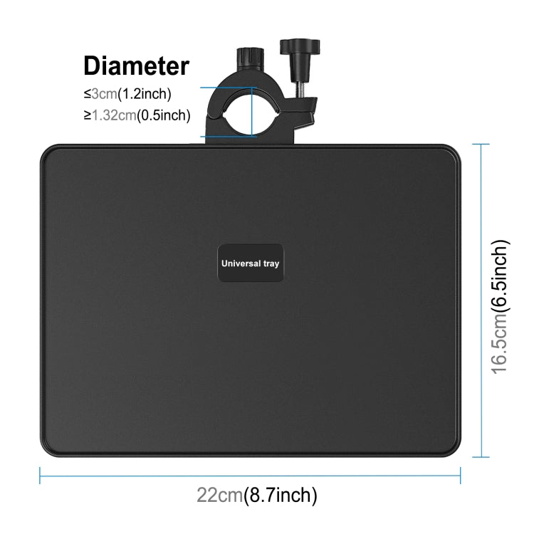 Vassoio per scheda audio treppiede live versione standard PULUZ, dimensioni: 16,5 x 22 cm, Standard Sound Card Tray