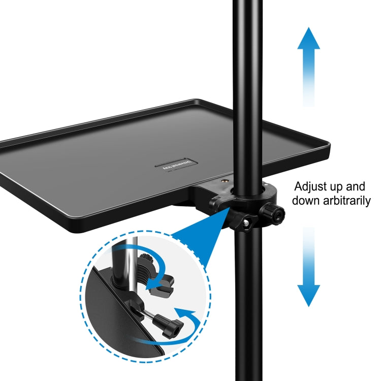 Vassoio per scheda audio treppiede live versione aggiornamento PULUZ, dimensioni: 27 x 20,6 cm, Upgrade Sound Card Tray