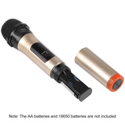 Microfono dinamico wireless UHF PULUZ con display LED, UHF