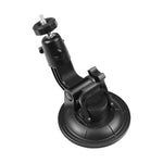 Supporto a ventosa per auto PULUZ con morsetto per telefono/vite/adattatore per treppiede, Phone Car Suction Cup