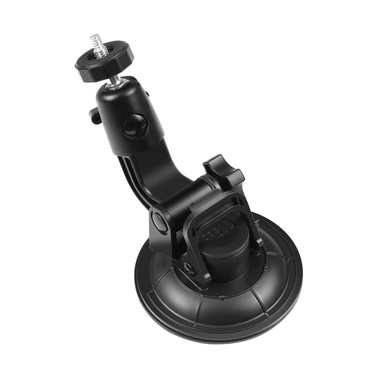 Supporto a ventosa per auto PULUZ con morsetto per telefono/vite/adattatore per treppiede, Phone Car Suction Cup