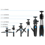 Mini stabilizzatore VLOG con treppiede per smartphone