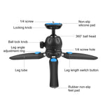 Mini stabilizzatore VLOG con treppiede per smartphone