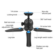 Mini stabilizzatore VLOG con treppiede per smartphone