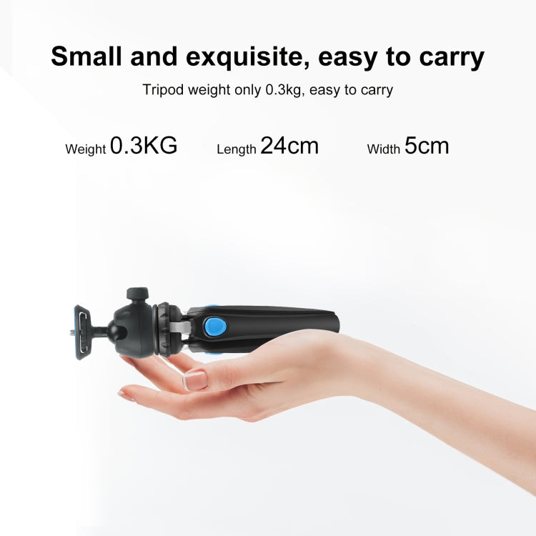 Mini stabilizzatore VLOG con treppiede per smartphone