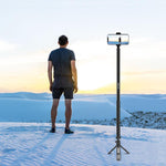 PULUZ Monopiede in metallo per selfie stick da 3 m per Insta360 One RS / X2 / X3, 3m Monopod