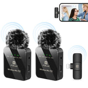 Microfono lavalier wireless PULUZ per Apple 8-Pin