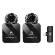 Microfono lavalier wireless PULUZ per Apple 8-Pin