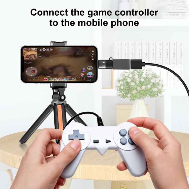 Adattatore OTG da USB-C a 8 pin Puluz