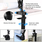 Supporto per braccio articolato da tavolo per trasmissione in diretta PULUZ con morsetto per tablet, Tablet Clamp