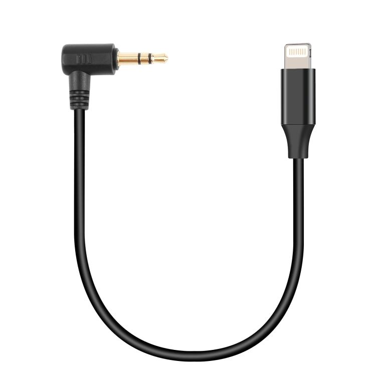 PULUZ Cavo adattatore audio per microfono live da 3,5 mm TRS maschio a 8 pin maschio per PU3153 / PU3154, 3.5mm to 8 Pin