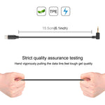 Cavo adattatore audio 3,5 mm TRS maschio a 8 pin maschio 15,5 cm