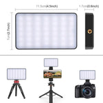 PULUZ Pocket 140 LED RGB Full Color Beauty Fill Light Luce LED portatile per fotografia, 140 LED