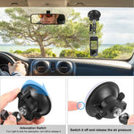 Supporto a ventosa PULUZ Magic Arm da 1/4 di pollice migliorato, Upgraded 1/4 inch Suction Cup Mount
