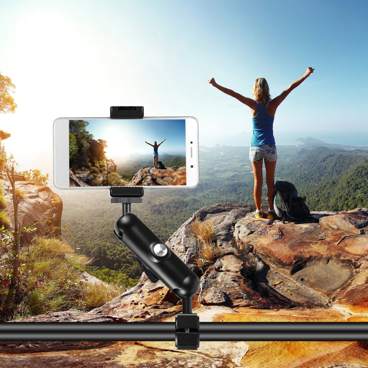 Supporto fisso per specchietto retrovisore per moto PULUZ per GoPro e altre action camera, Rearview Mirror Mount