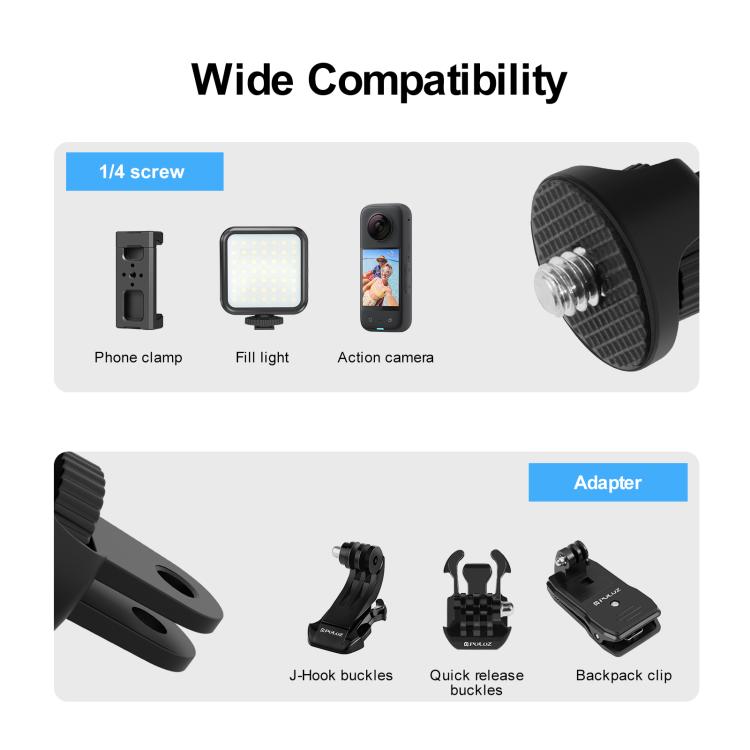 Adattatore vite 1/4 pollice per fotocamere in ABS
