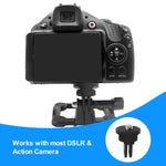 Adattatore vite 1/4 pollice per fotocamere in ABS