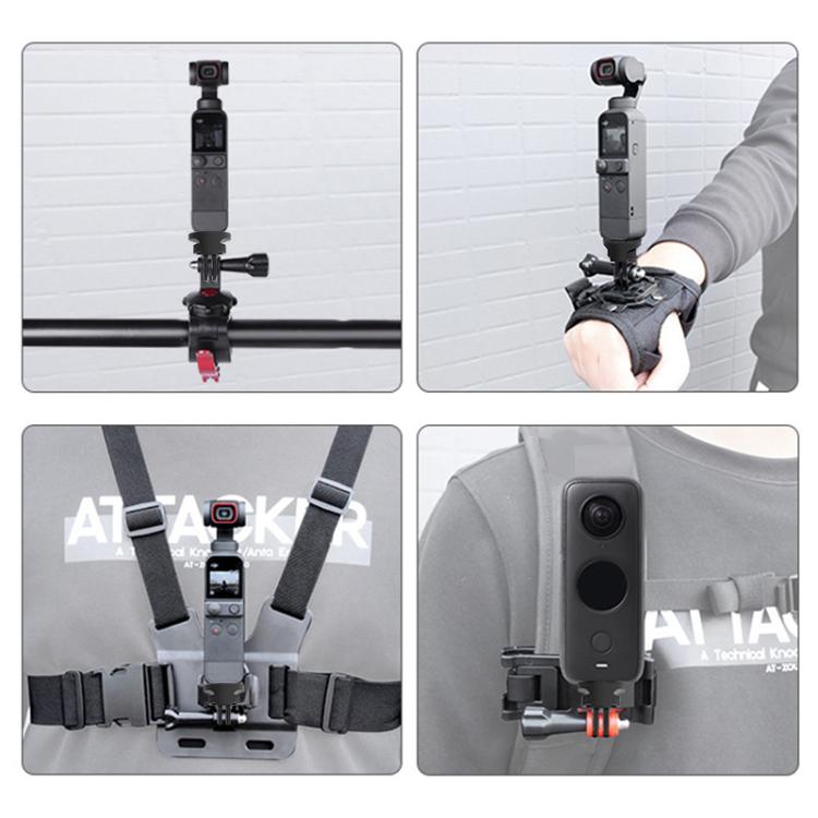 Adattatore vite 1/4 pollice per fotocamere in ABS