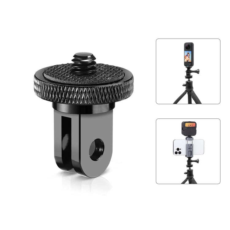 Adattatore vite 1/4" per treppiede action camera in metallo