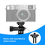 Adattatore vite 1/4" per treppiede action camera in metallo