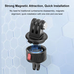 Adattatore base magnetica PULUZ Action Camera, Magnetic Base