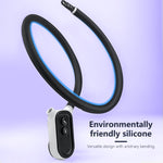 PULUZ Lazy Neck Staffa POV View Mount con morsetto per telefono per action camera / telefoni GoPro, Magnetic Silicone Collar Bracket