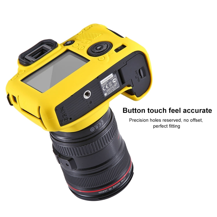 Custodia protettiva in morbido silicone PULUZ per Canon EOS 6D, For Canon 6D