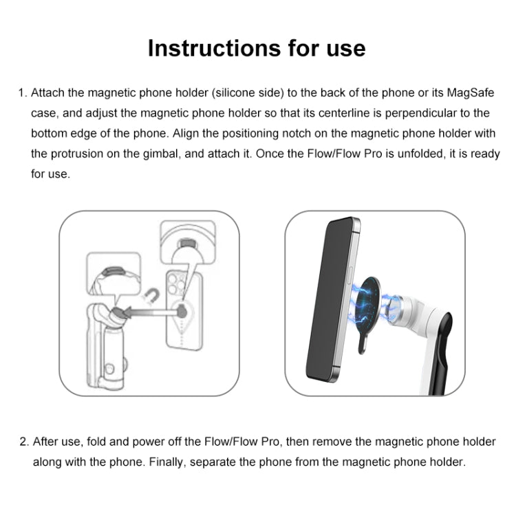Adattatore magnetico MagSafe per Insta360 Flow