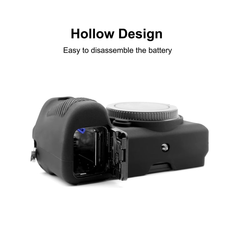 Custodia protettiva in morbido silicone PULUZ per Sony ILCE-6500, For Sony ILCE-6500, For Sony A6500