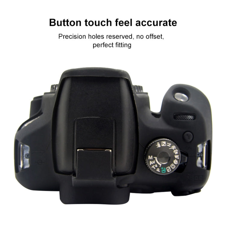 Custodia protettiva in silicone morbido PULUZ per Canon EOS 1300D / 1500D, For Canon 1300D