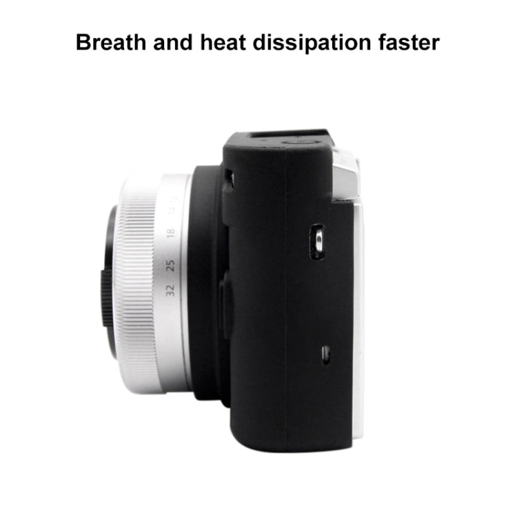PULUZ Custodia protettiva in morbido silicone per Panasonic Lumix GF10, For Panasonic Lumix GF10