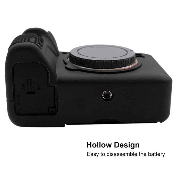 Custodia protettiva in silicone morbido PULUZ per Sony ILCE-9M2/ Alpha 9 II / A92, For Sony ILCE-9M2, Fr Sony ILCE-9M2