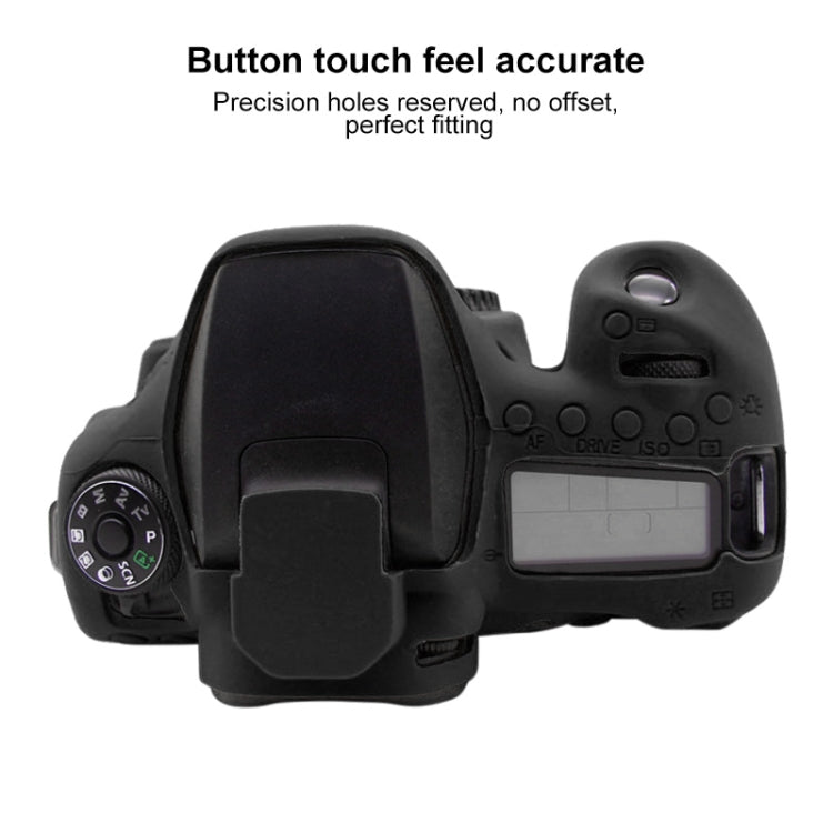 Custodia protettiva in morbido silicone PULUZ per Canon EOS 90D, For Canon EOS 90D