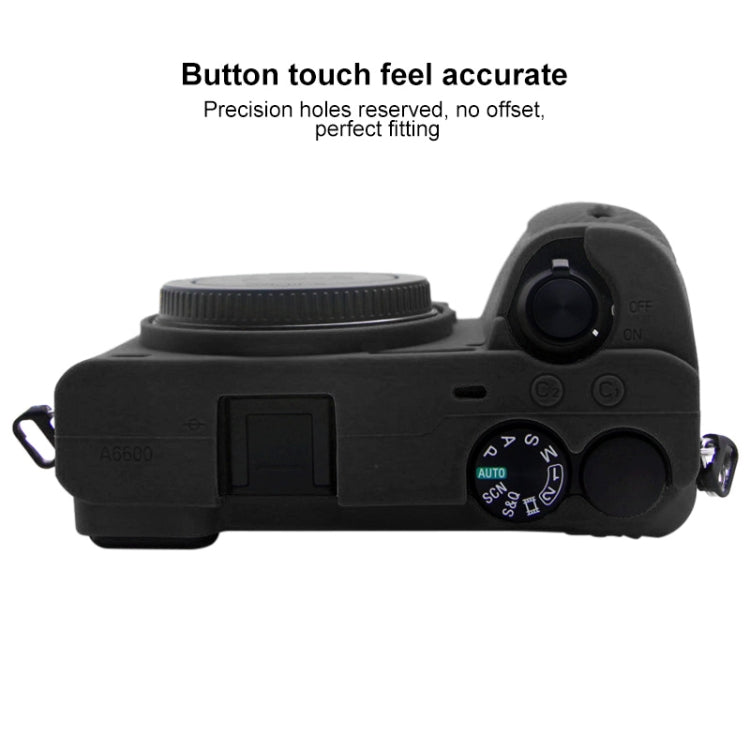 Custodia protettiva in morbido silicone PULUZ per Sony A6600 / ILCE-6600, For Sony A6600