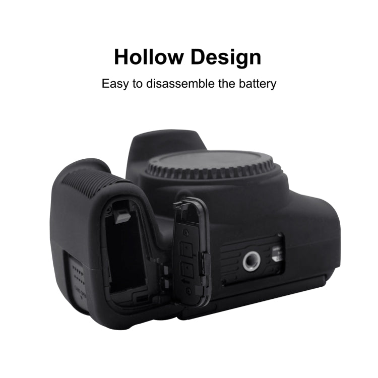 Custodia protettiva in morbido silicone PULUZ per Canon EOS 850D, For Canon EOS 850D