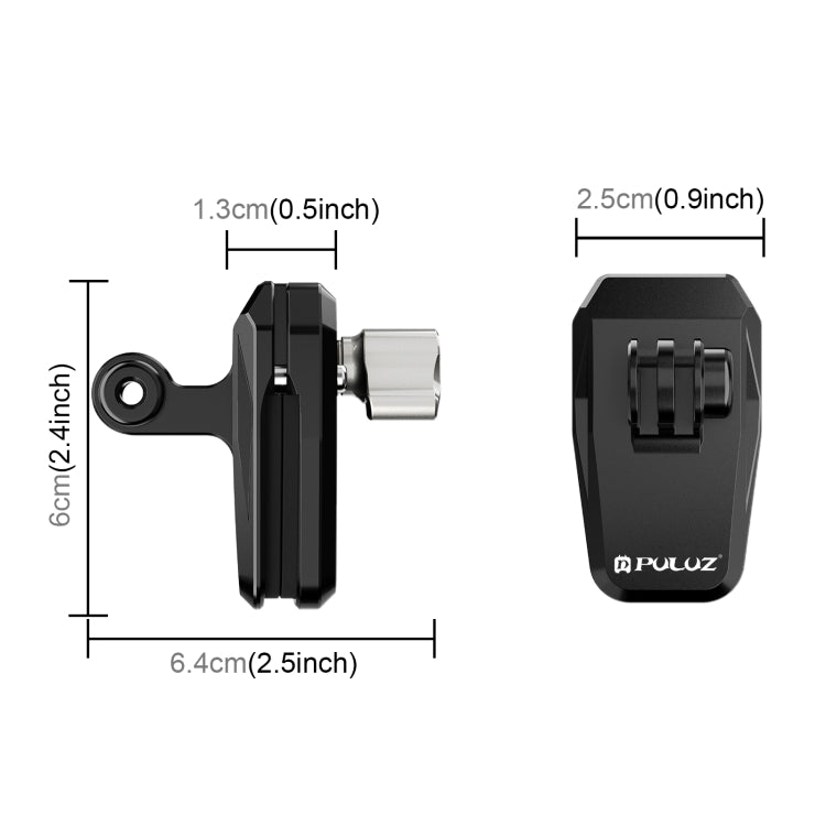 Supporto clip parabrezza per telecamera sportiva moto