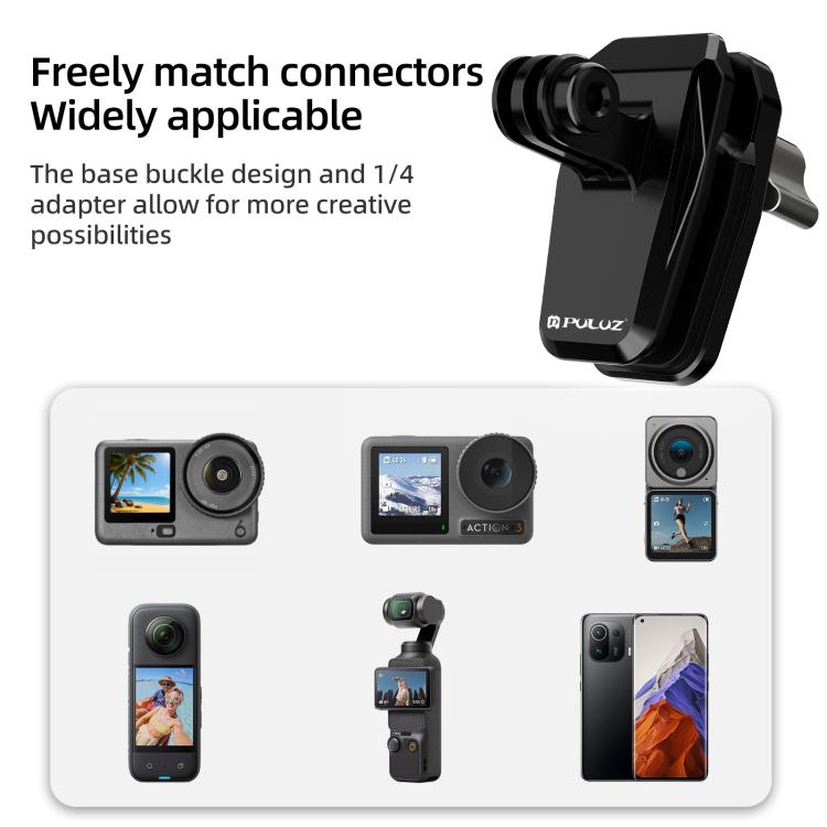 Supporto clip parabrezza per telecamera sportiva moto