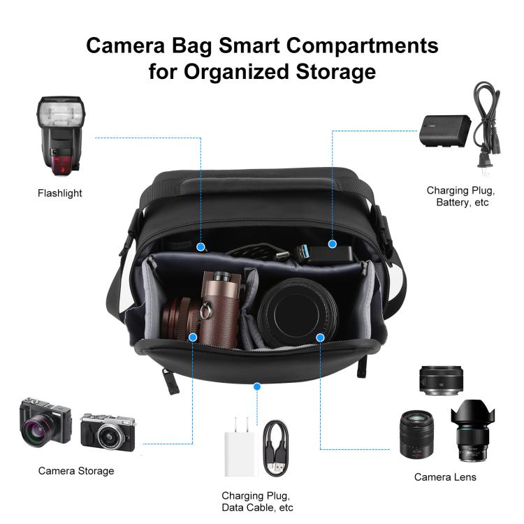 Borsa a tracolla portatile per droni DJI Mini e Osmo Pocket