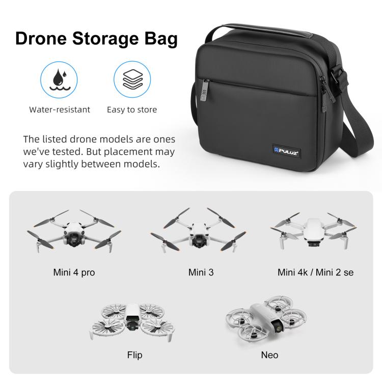 Borsa a tracolla portatile per droni DJI Mini e Osmo Pocket