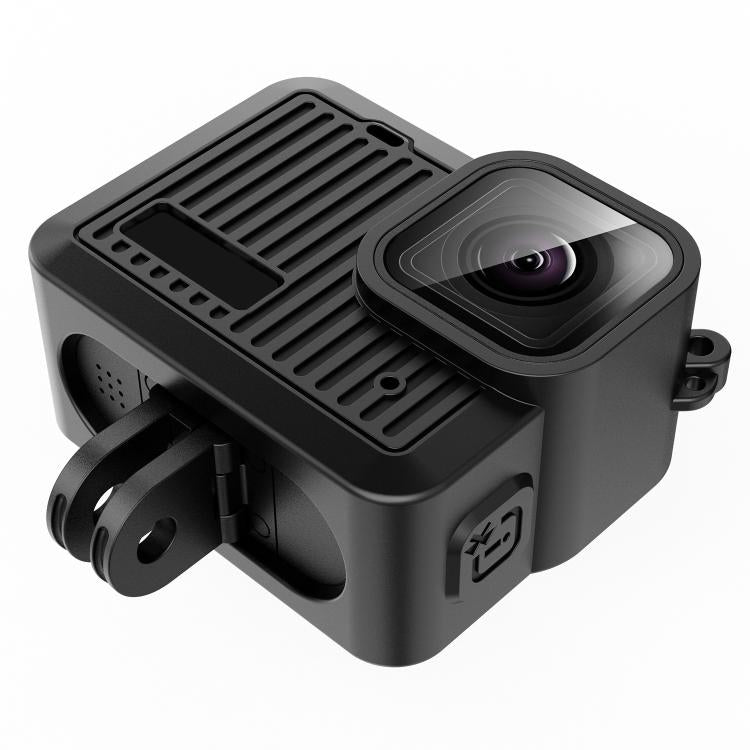 Custodia in silicone per GoPro HERO 2024 con copriobiettivo