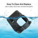 Custodia in silicone per GoPro HERO 2024 con copriobiettivo