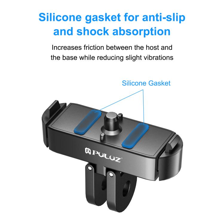 Base in metallo a sgancio rapido magnetica per GoPro HERO13 Black