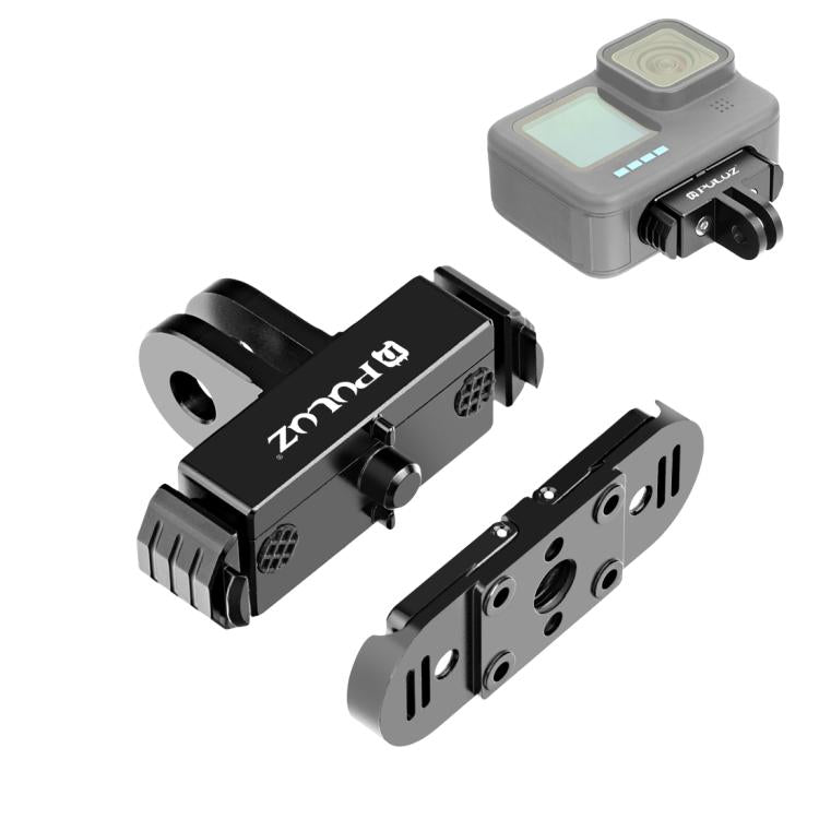 Supporto magnetico pieghevole a sgancio rapido per GoPro HERO 8-1