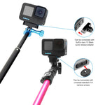 Supporto magnetico pieghevole a sgancio rapido per GoPro HERO 8-1