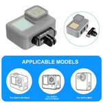 Supporto magnetico pieghevole a sgancio rapido per GoPro HERO 8-1