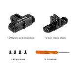 Supporto magnetico pieghevole a sgancio rapido per GoPro HERO 8-1